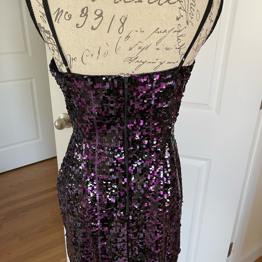 Parker sequins cocktail mini dress - Picture 1 of 3